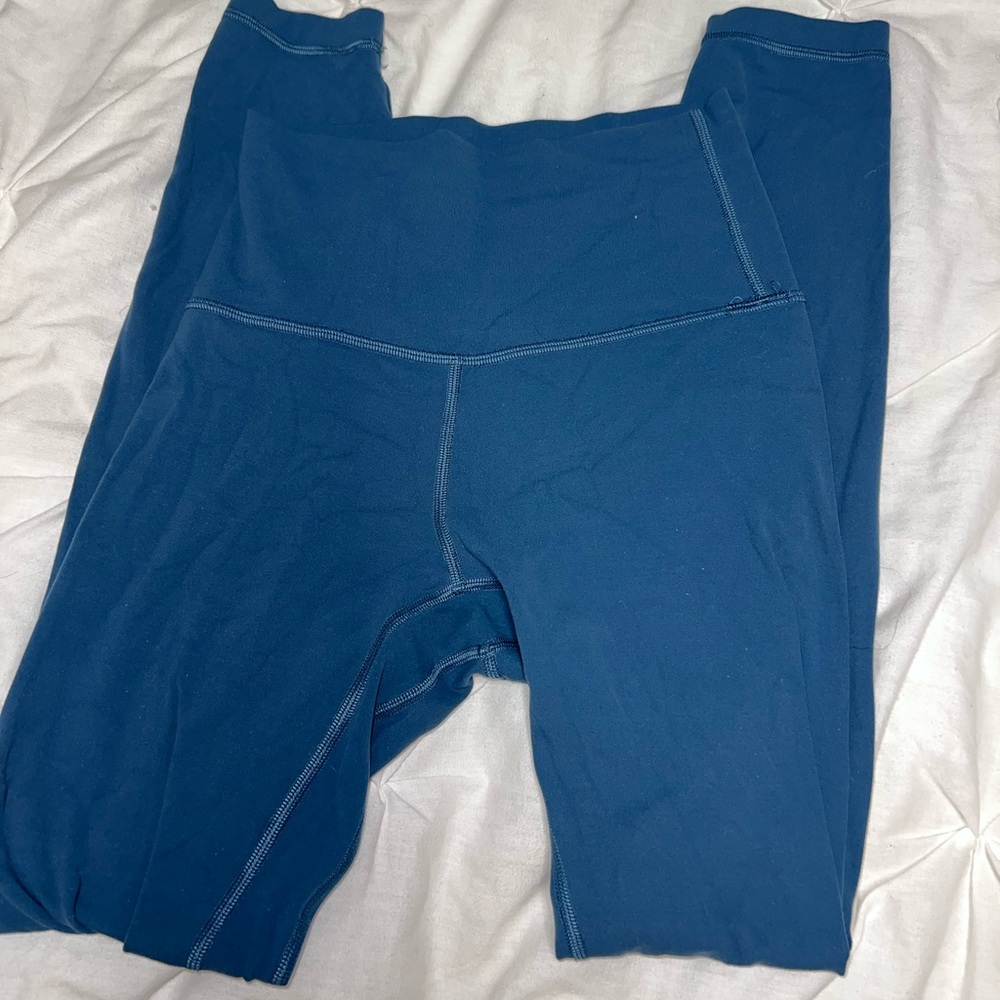 Blue lululemon leggings